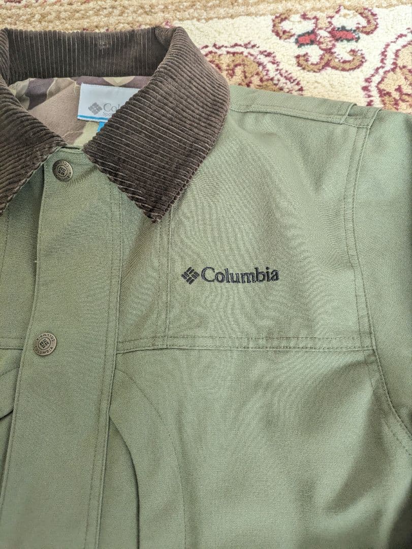 Columbia コロンビアツキャノンアイルIIジャケットカーキМサイズ