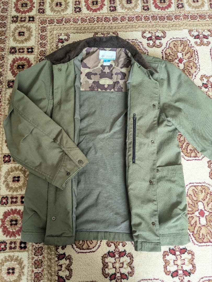 Columbia コロンビアツキャノンアイルIIジャケットカーキМサイズ