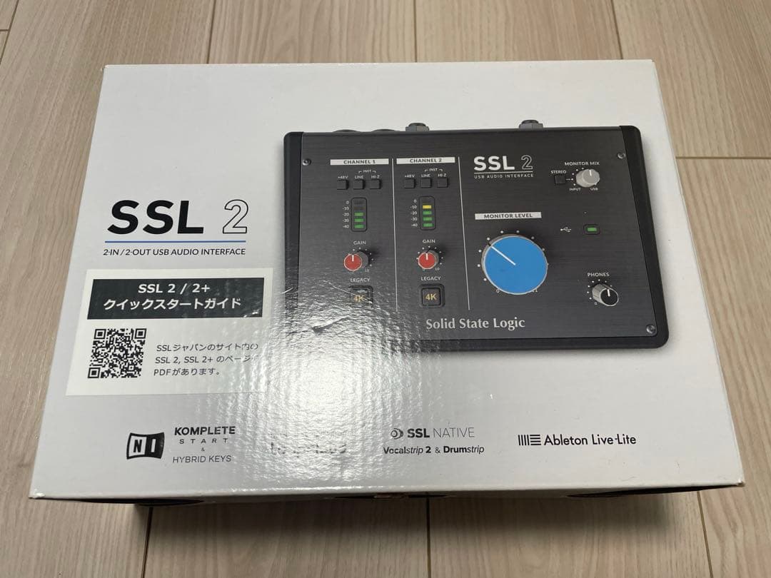 Solid State Logic SSL2 オーディオインターフェイス
