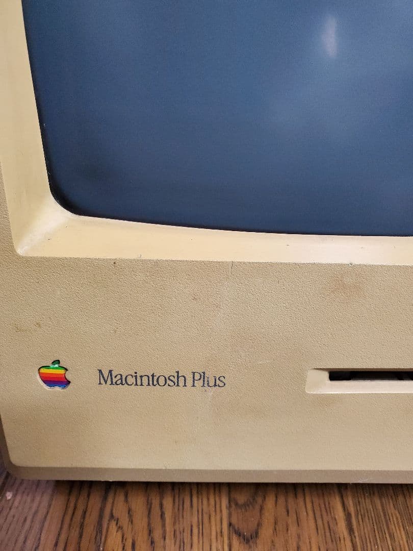 Apple Macintosh Plus 1MB デスクトップ ドライブ マウス