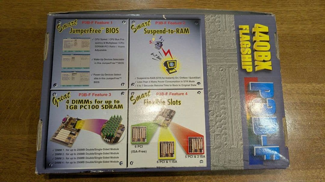 ASUS　P3B-F ＆ Intel Pentium II 450MHz