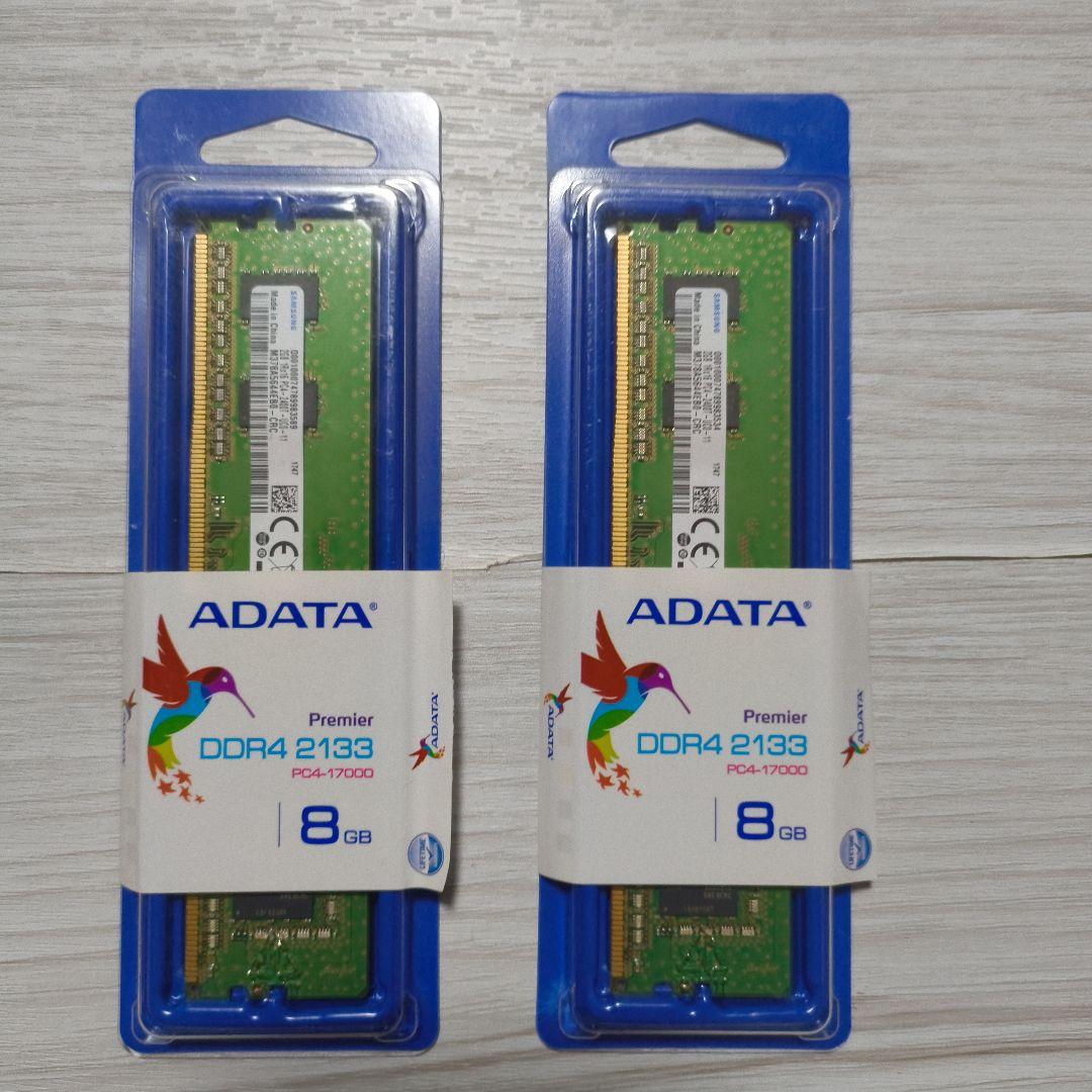 ADATA PC4-17000 DDR4 2133 8GB ×2(16GB)