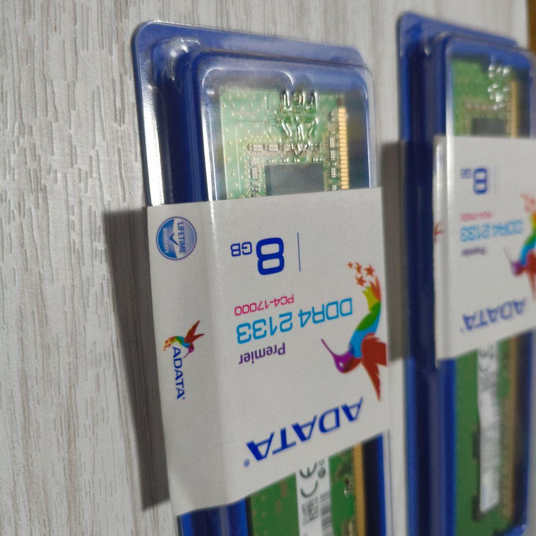 ADATA PC4-17000 DDR4 2133 8GB ×2(16GB)