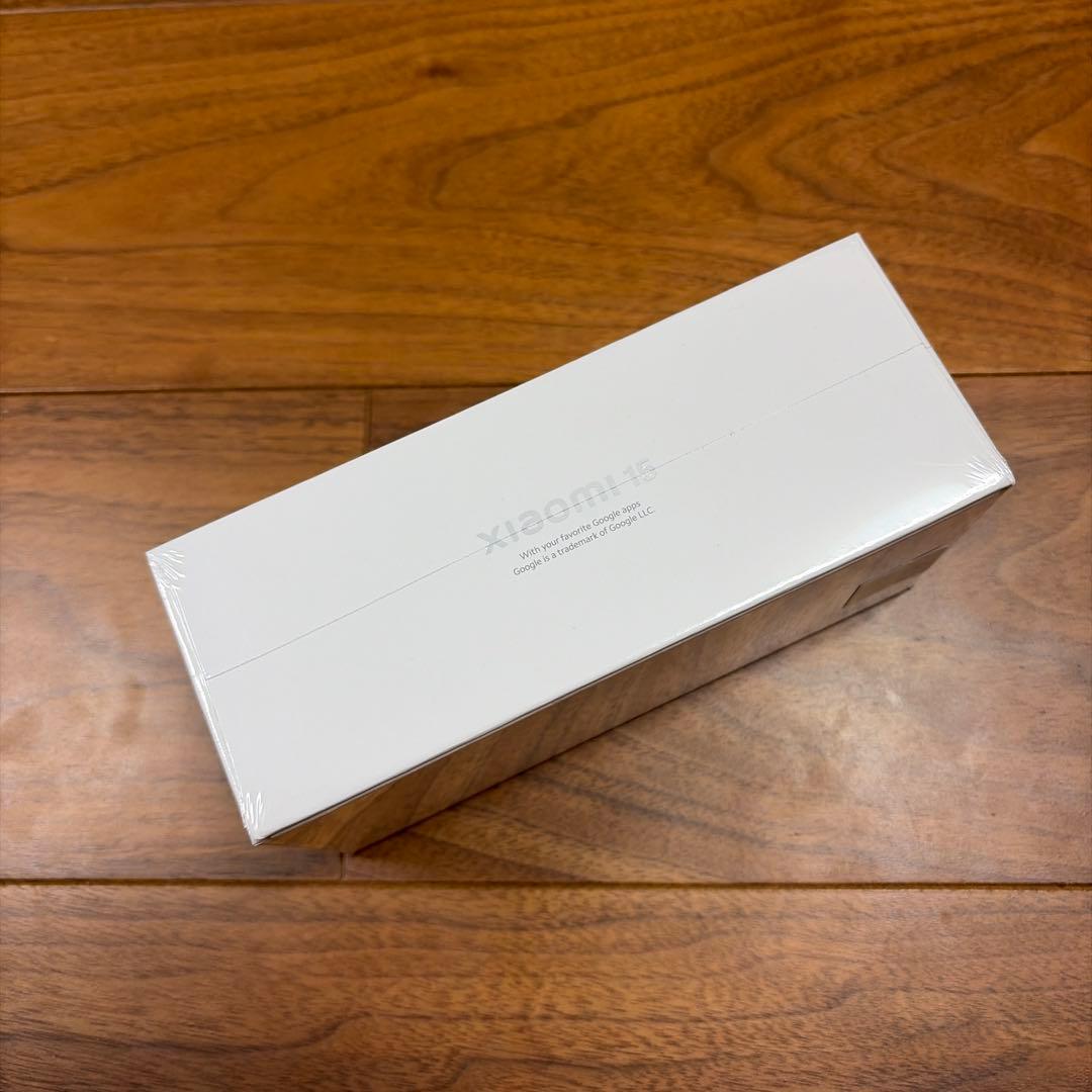 【新品未使用】Xiaomi 15 12GB+256GB Green SIMフリー