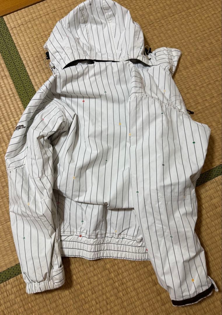 ホワイトストライプ スキーウェアセット　サロモン　レディース