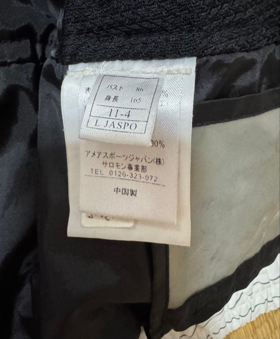 ホワイトストライプ スキーウェアセット　サロモン　レディース