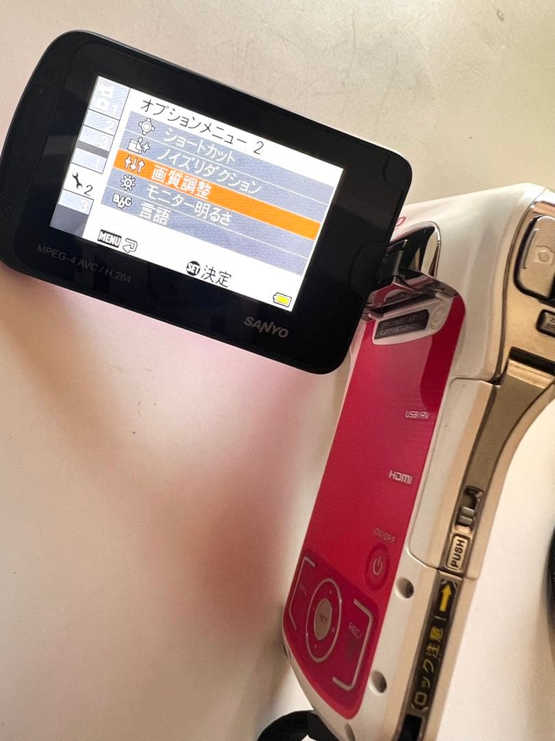 SANYO デジタルムービーカメラ Xacti CA100 P ピンク