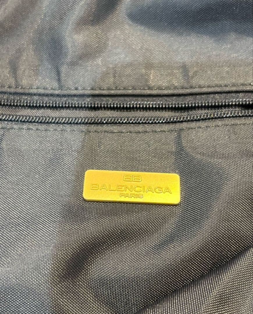 【超希少】バレンシアガ　BALENCIAGA　ボストンバッグ　ナイロン　レザー