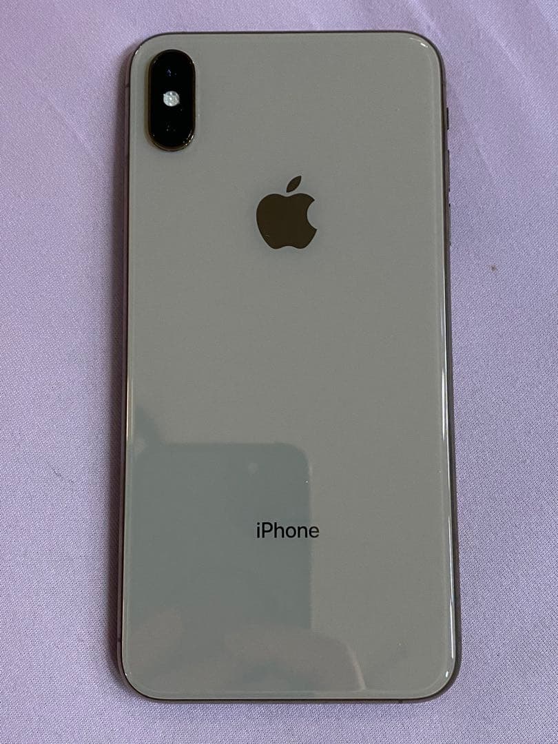 iPhone XS Max 256GB ゴールド 美品 バッテリー81%