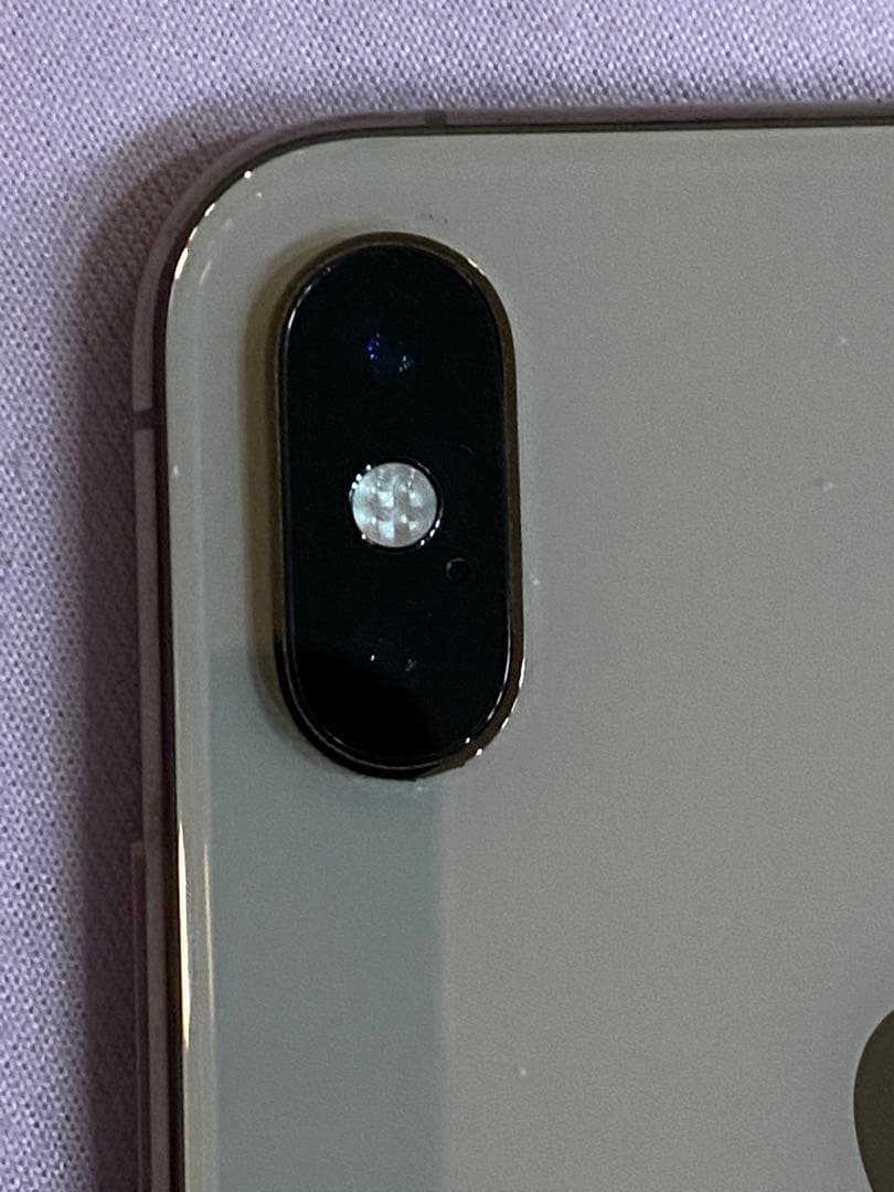 iPhone XS Max 256GB ゴールド 美品 バッテリー81%