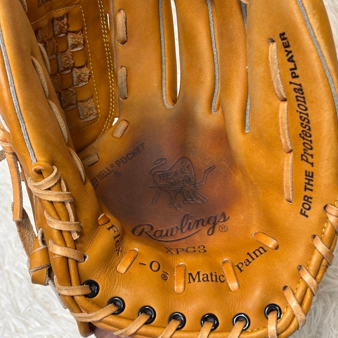 【美品】Rawlings XPG3 長嶋茂雄モデル 復刻版 グローブ　軟式