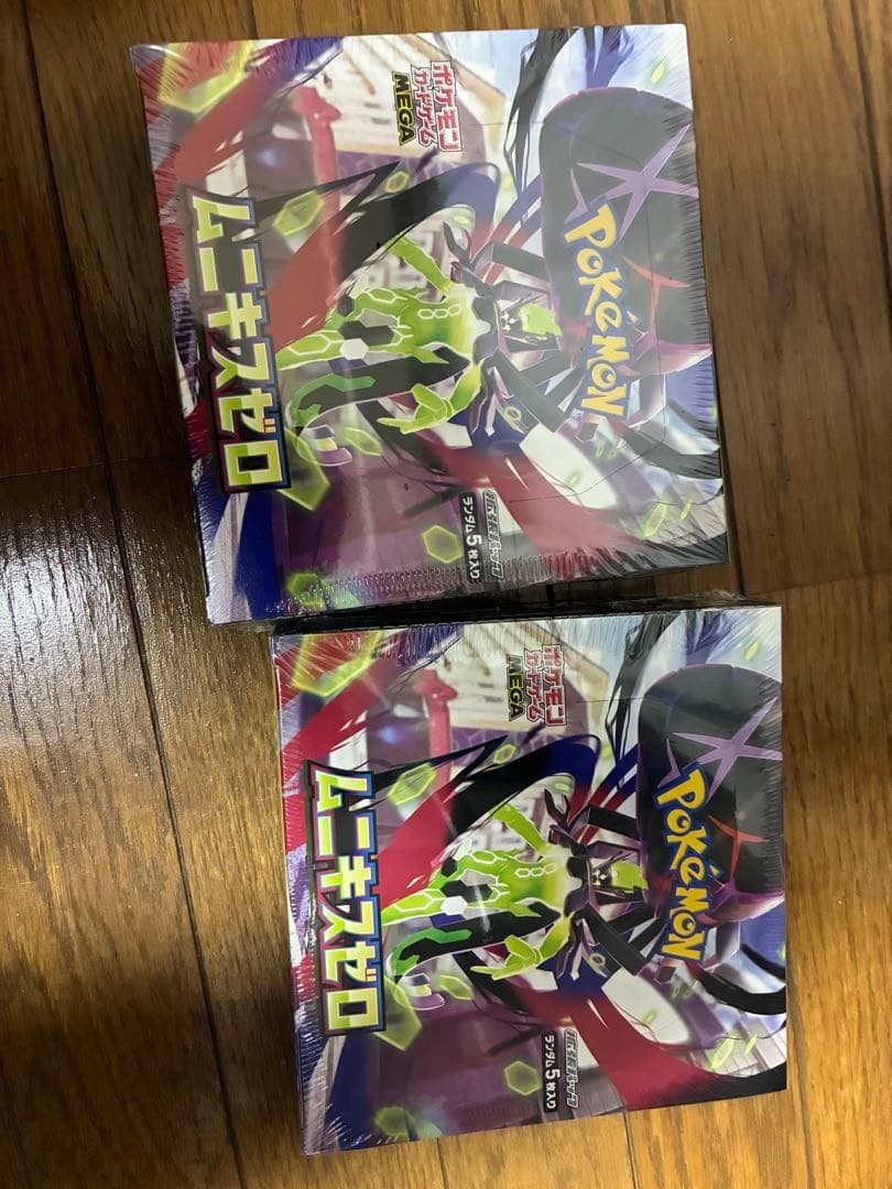 ト*ム様 ポケカムニキスゼロ box(シュリンク)2個＋メガシンフォニア1+nr