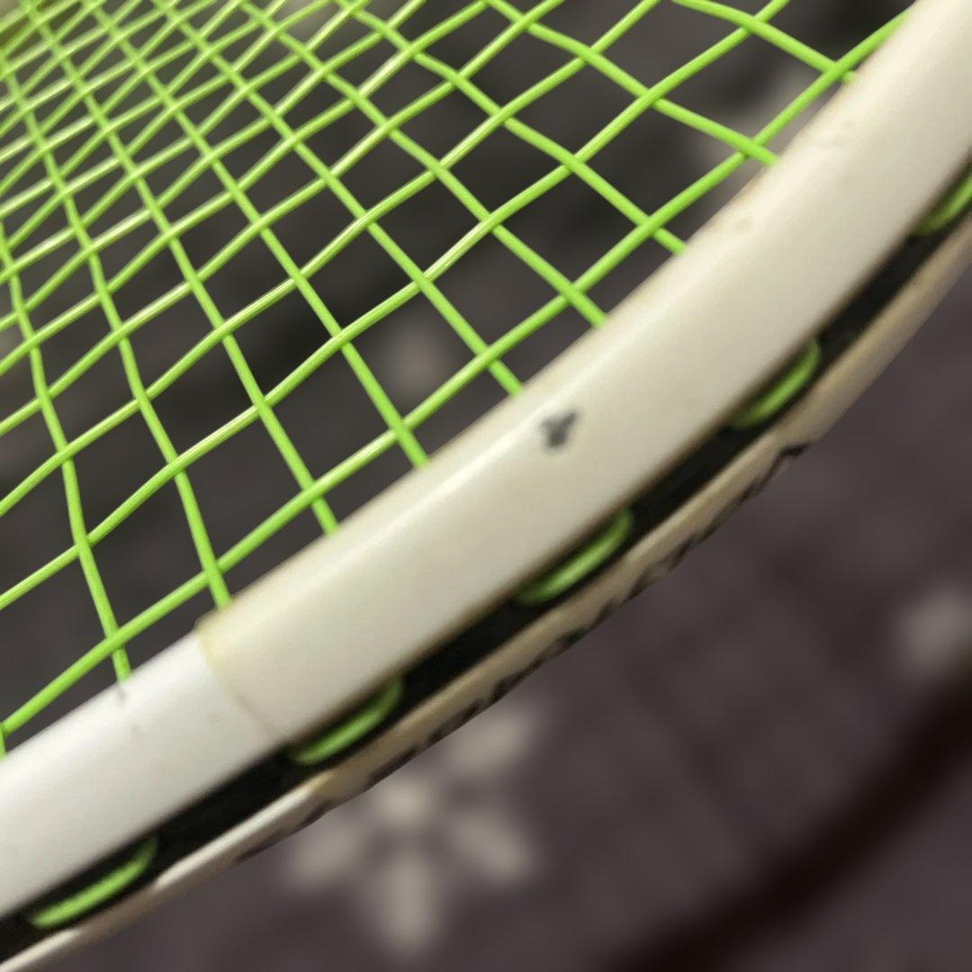 YONEX 軟式テニスラケット グリーンストリング