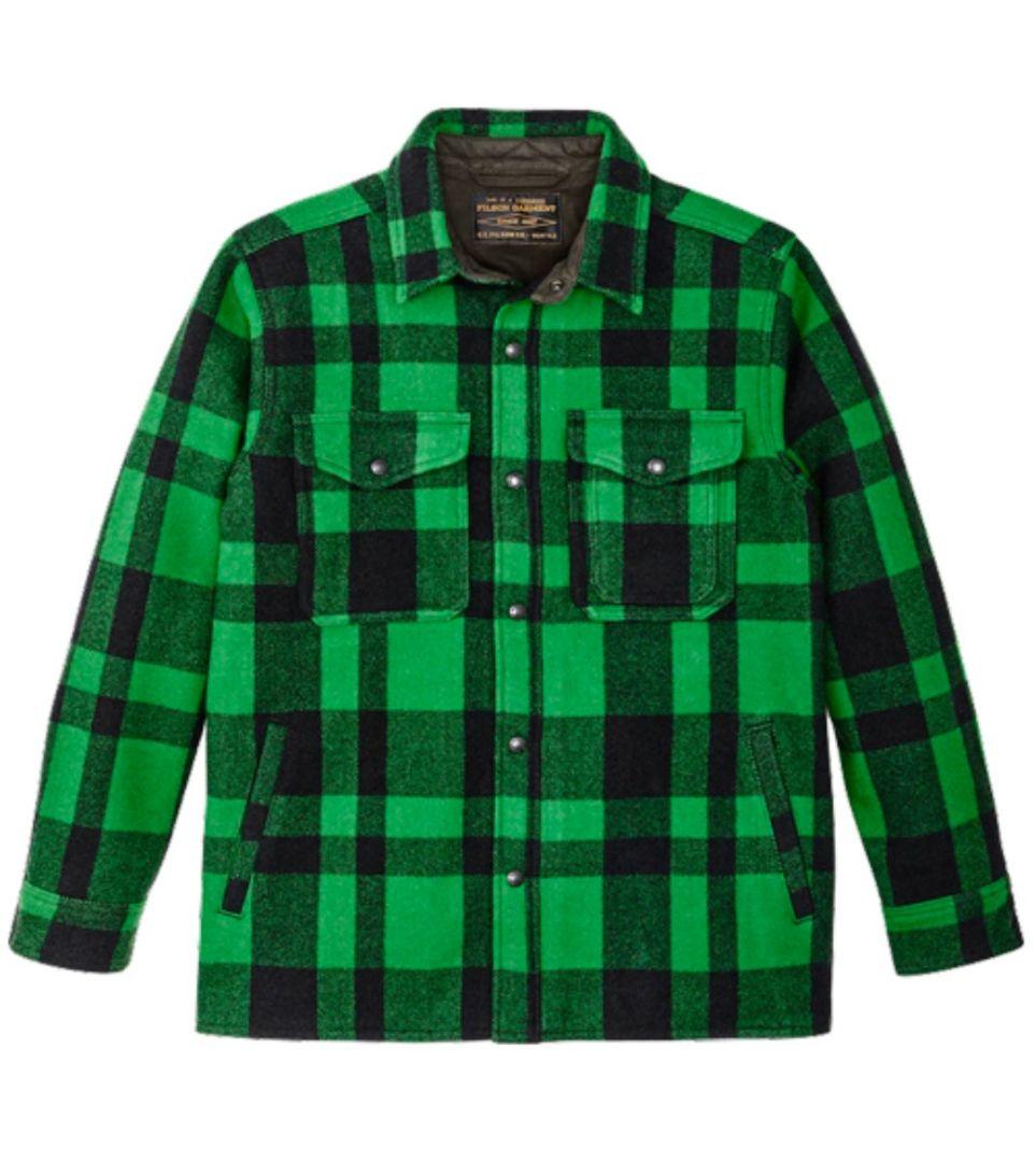 すぐ発送可　フィルソン　ラインド・マッキノー・ウール・ジャックシャツ　XS