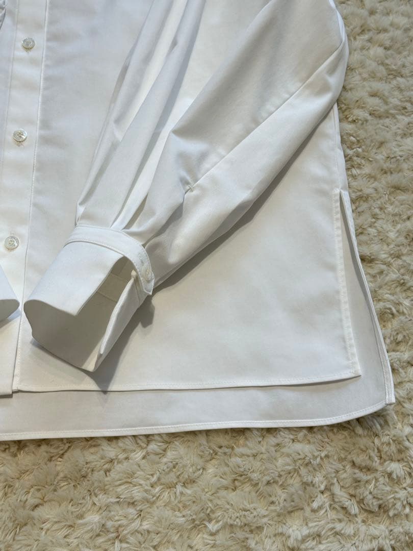 yori ヨリシロコン ホイップカラーブラウス 36 美品