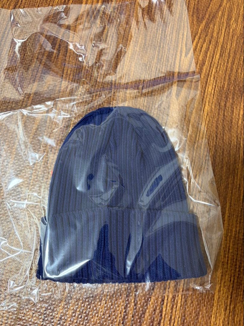 新品未使用　25SS Supreme Overdyed Beanie navy