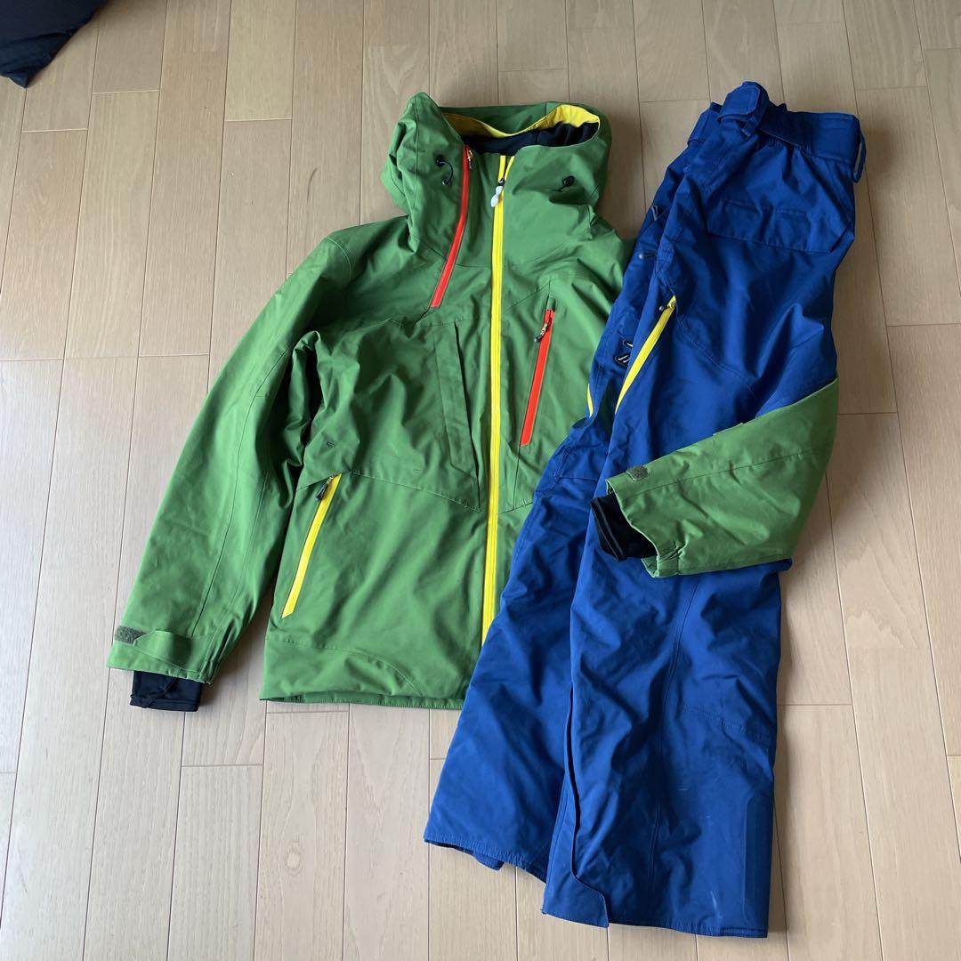 ミズノ MIZUNO スキーウェア 上下セット デモモデル 中古　サイズL