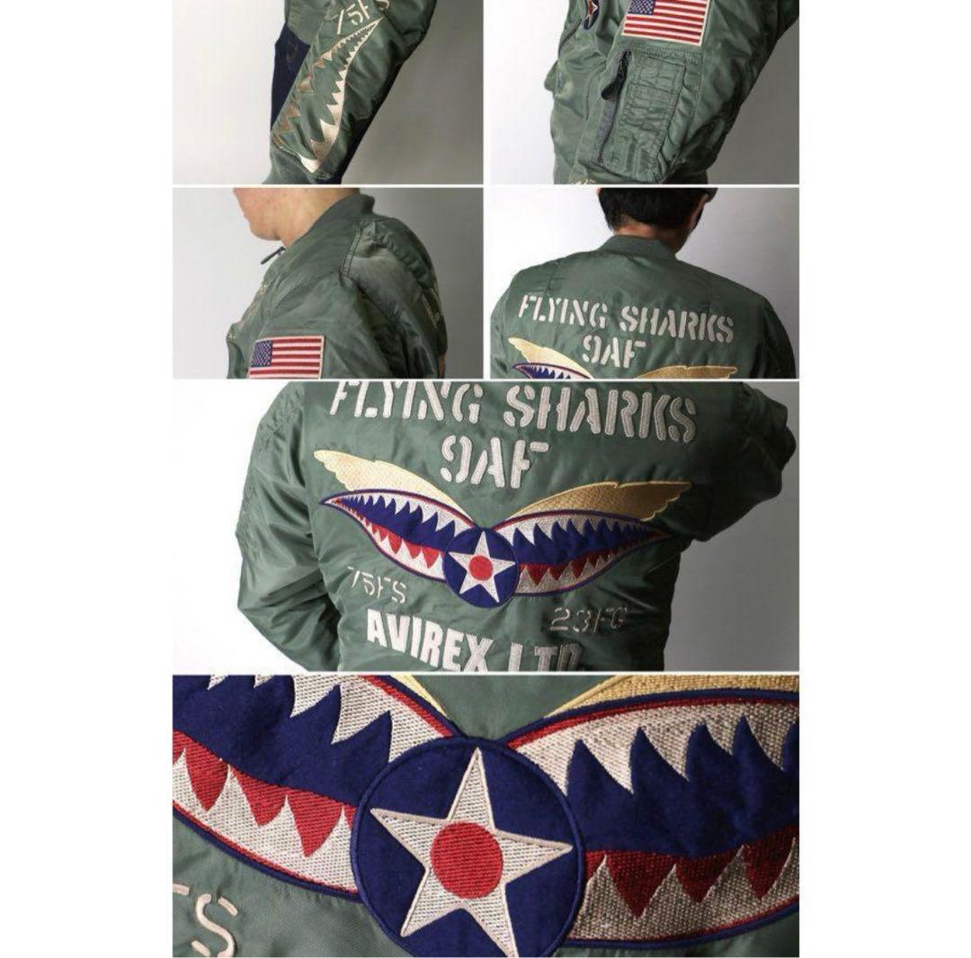 AVIREX MA-1 フライングシャーク　XL