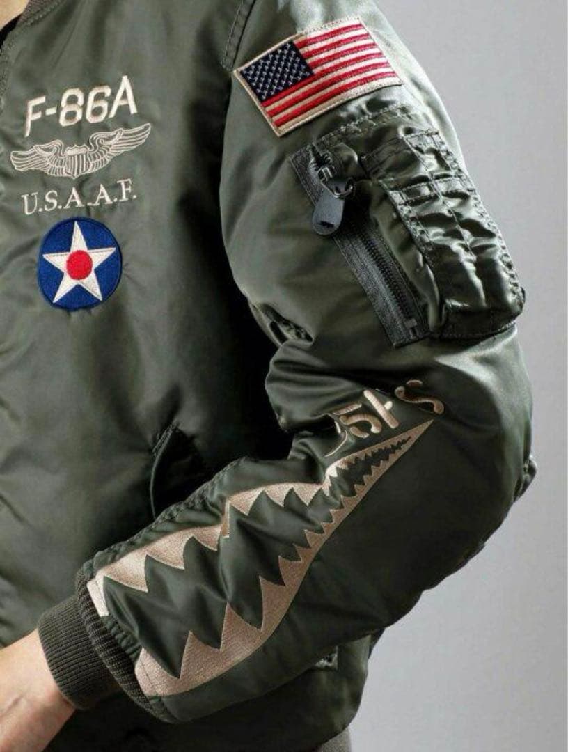 AVIREX MA-1 フライングシャーク　XL