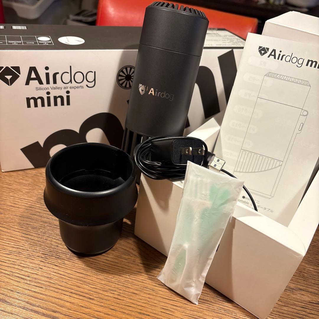 Airdog mini portable 空気清浄機 CZ-20T ブラック