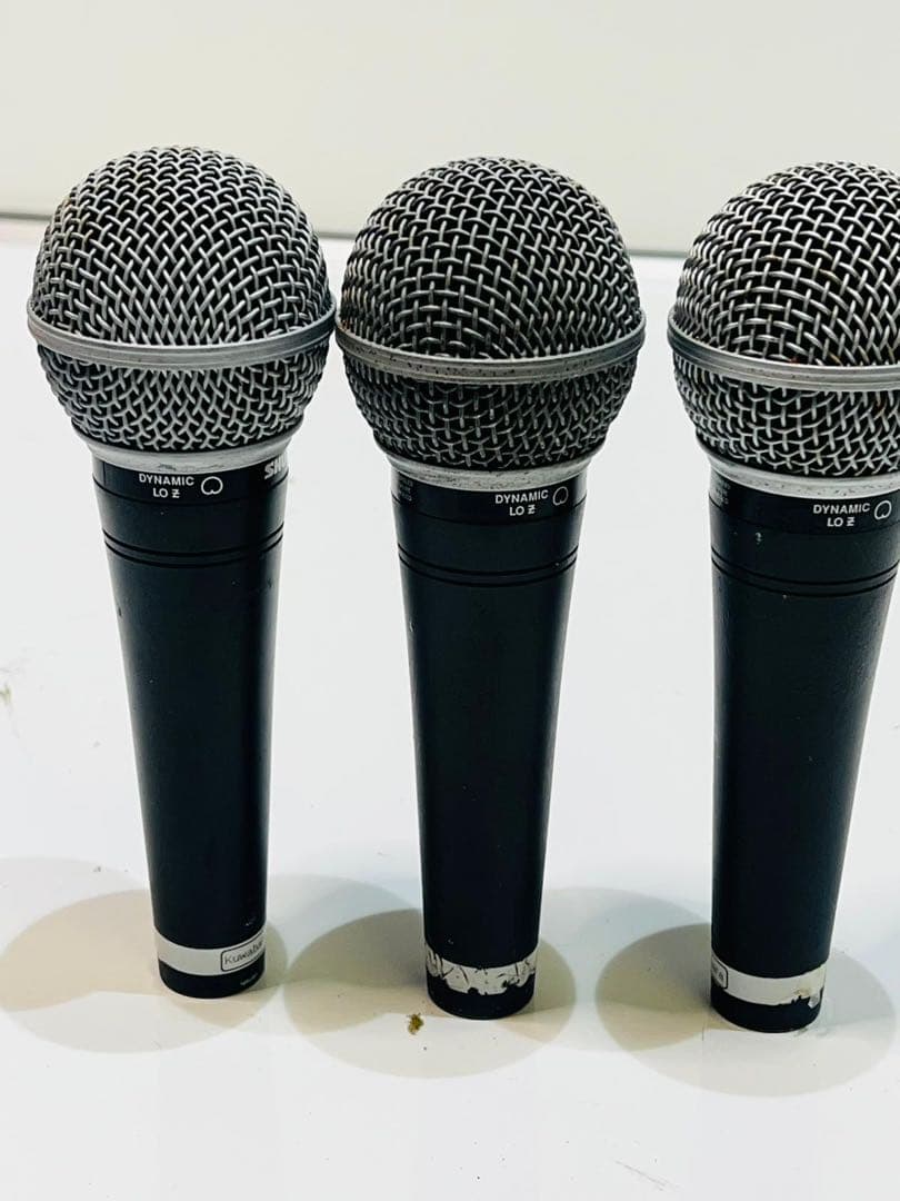 SHURE ダイナミックマイク 3本セット DYMAMIC LO Z 動作品