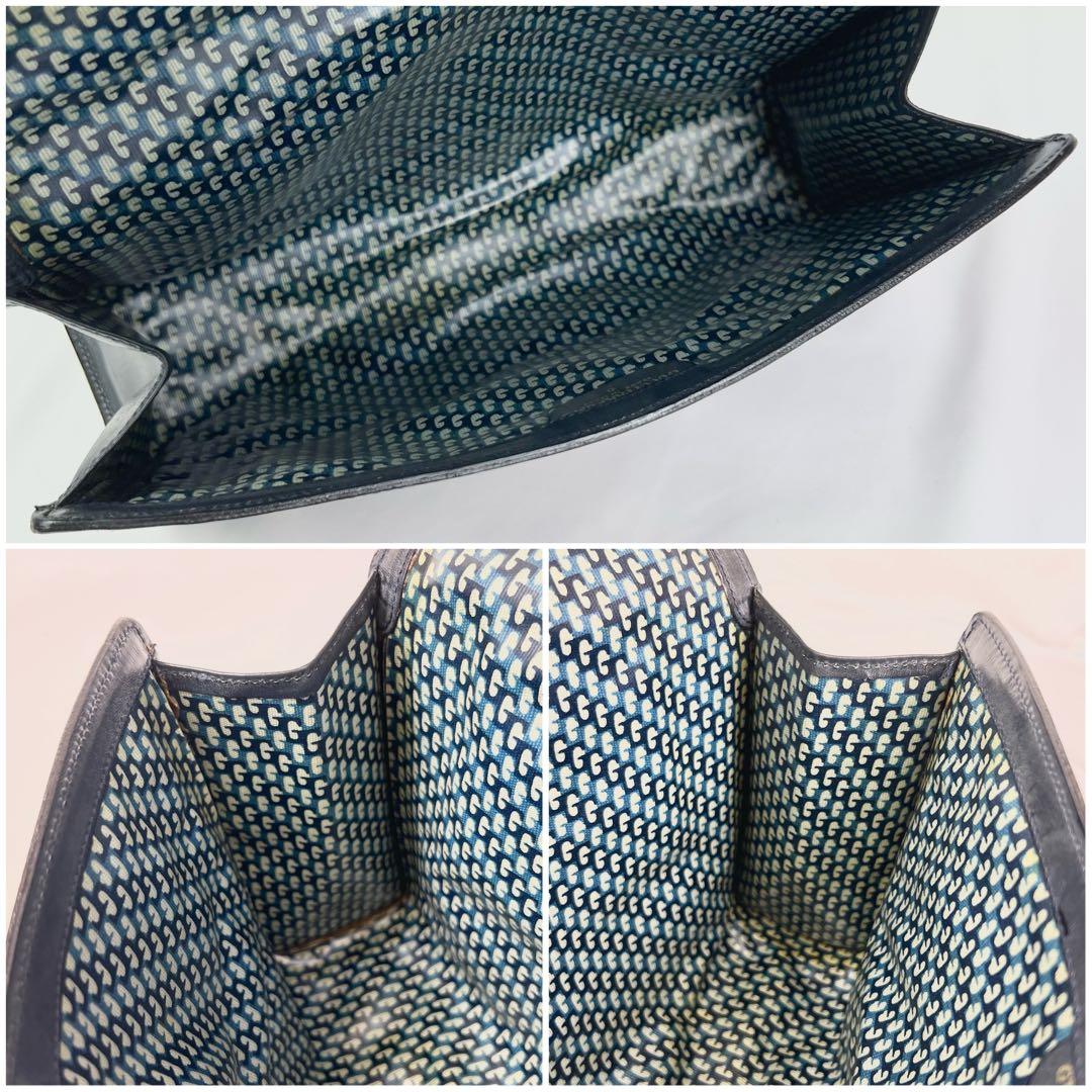 GUCCI シェリーライン スエード インターロッキング クラッチバッグ