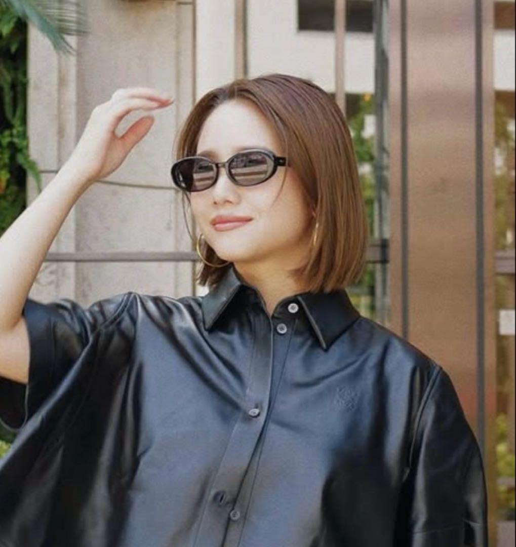 Zoff × AOI IHARA ブラック サングラス　伊原葵