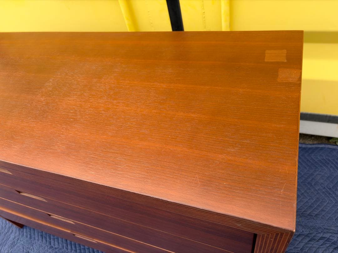 カンディハウス ストライプ チェスト DR-120 ウォールナット