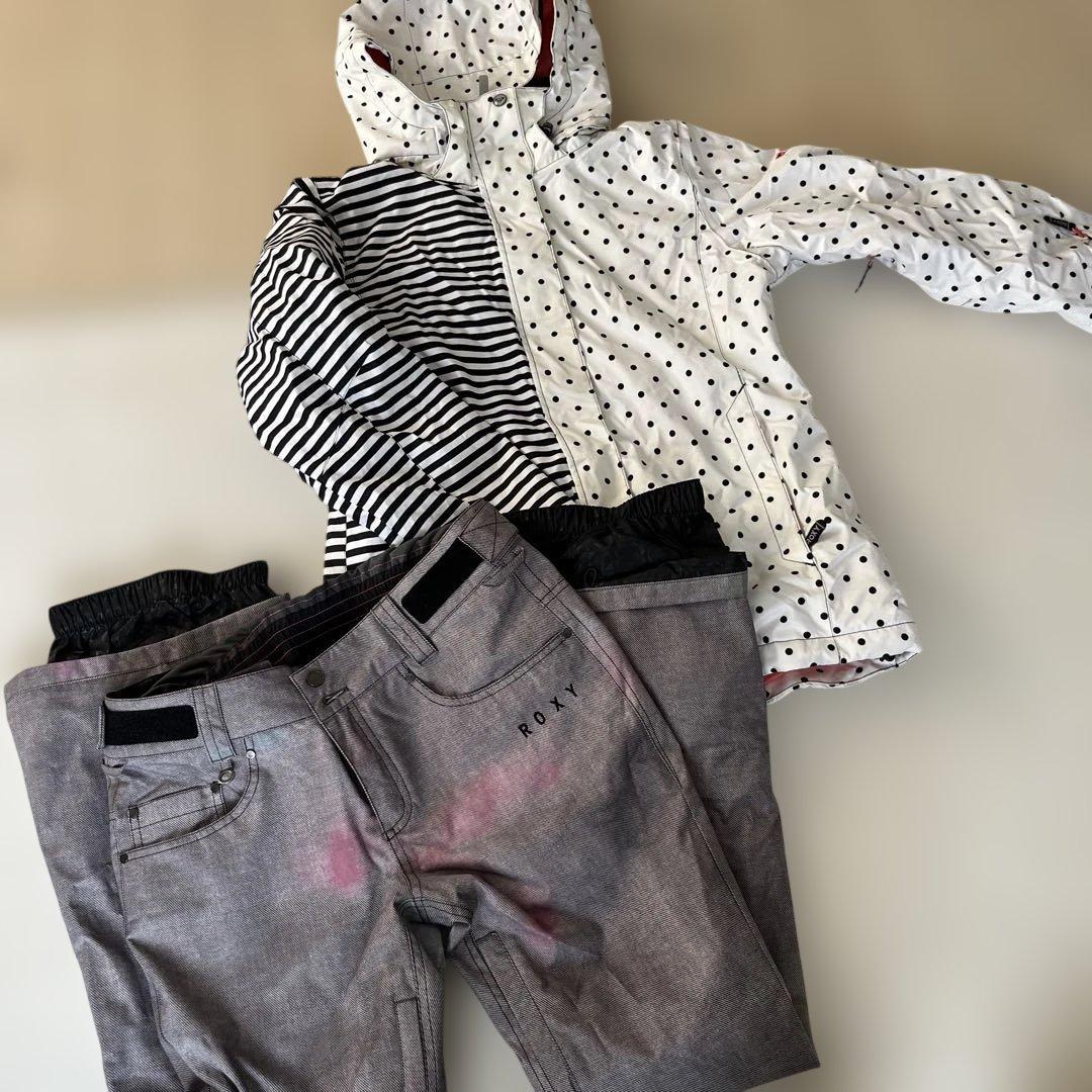 ROXY スノーボードウェア (水玉模様)