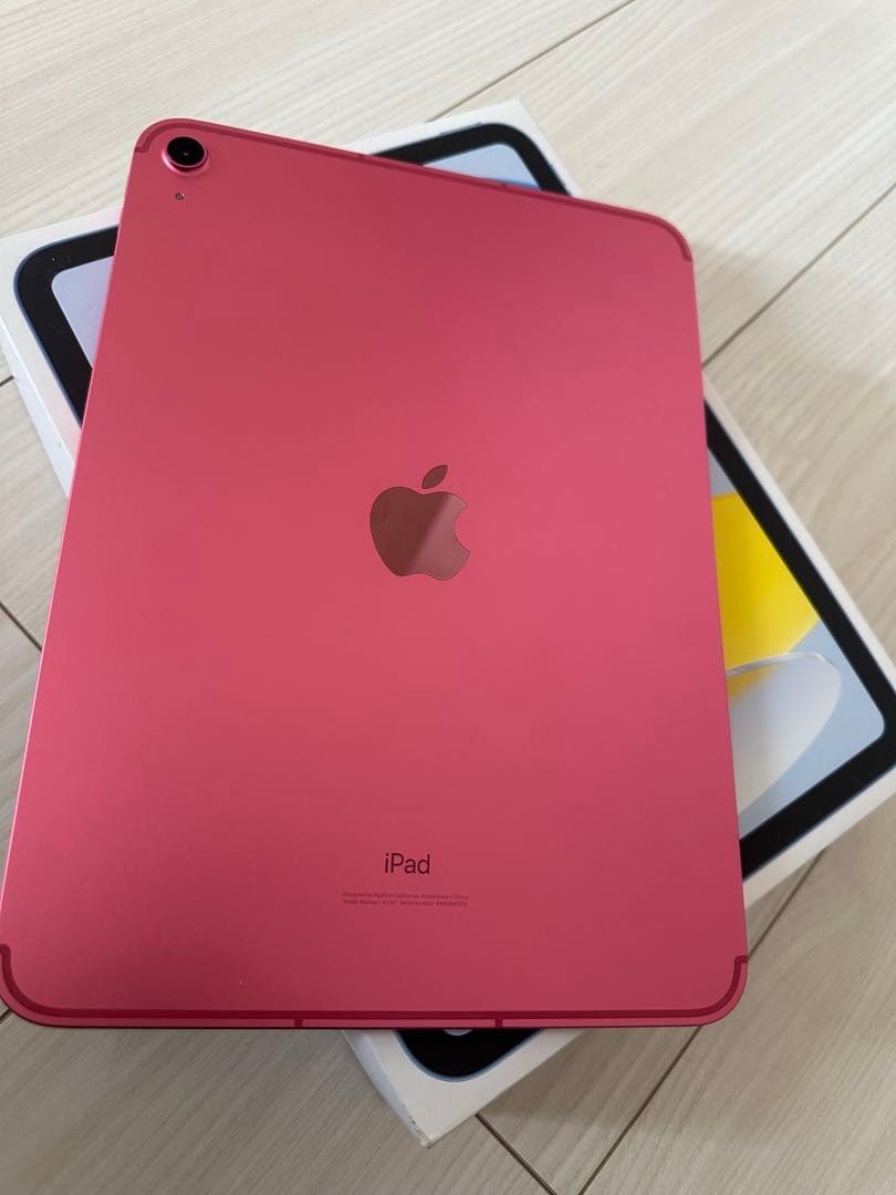 iPad 第10世代、64GB、セルラーモデル