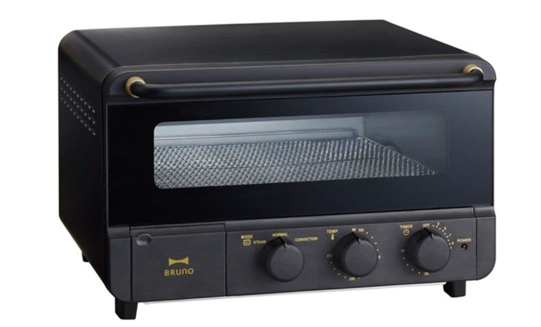 【新品未開封】スチーム&ベイク トースター BRUNO ブルーノ ブラック 黒