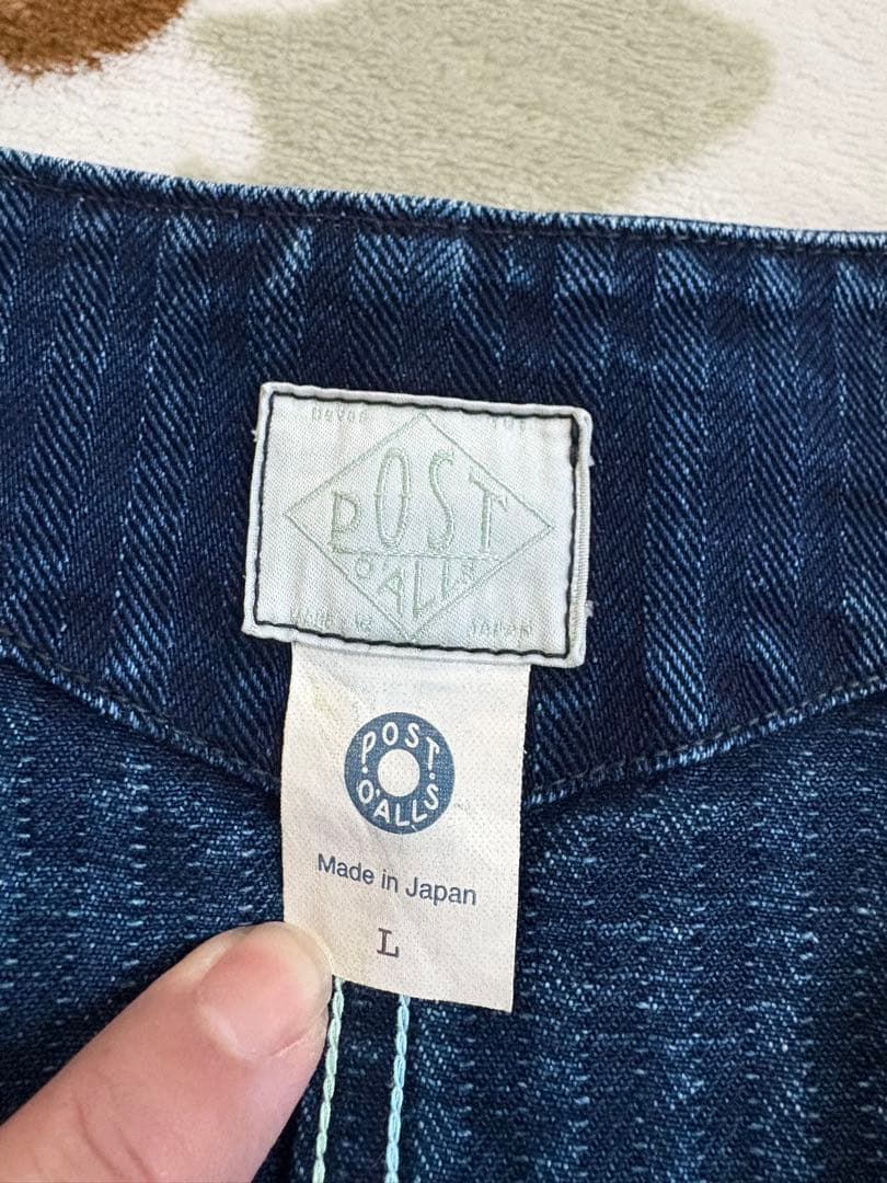 post overalls ポストオーバーオールズ　Stokers Jacket