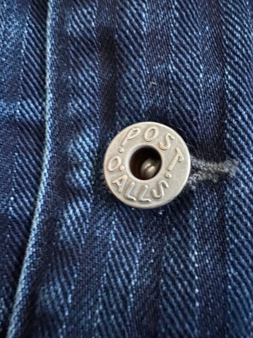 post overalls ポストオーバーオールズ　Stokers Jacket