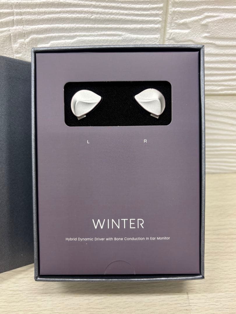 BQEYZ イヤホン Winter シルバー 4.4mm 122