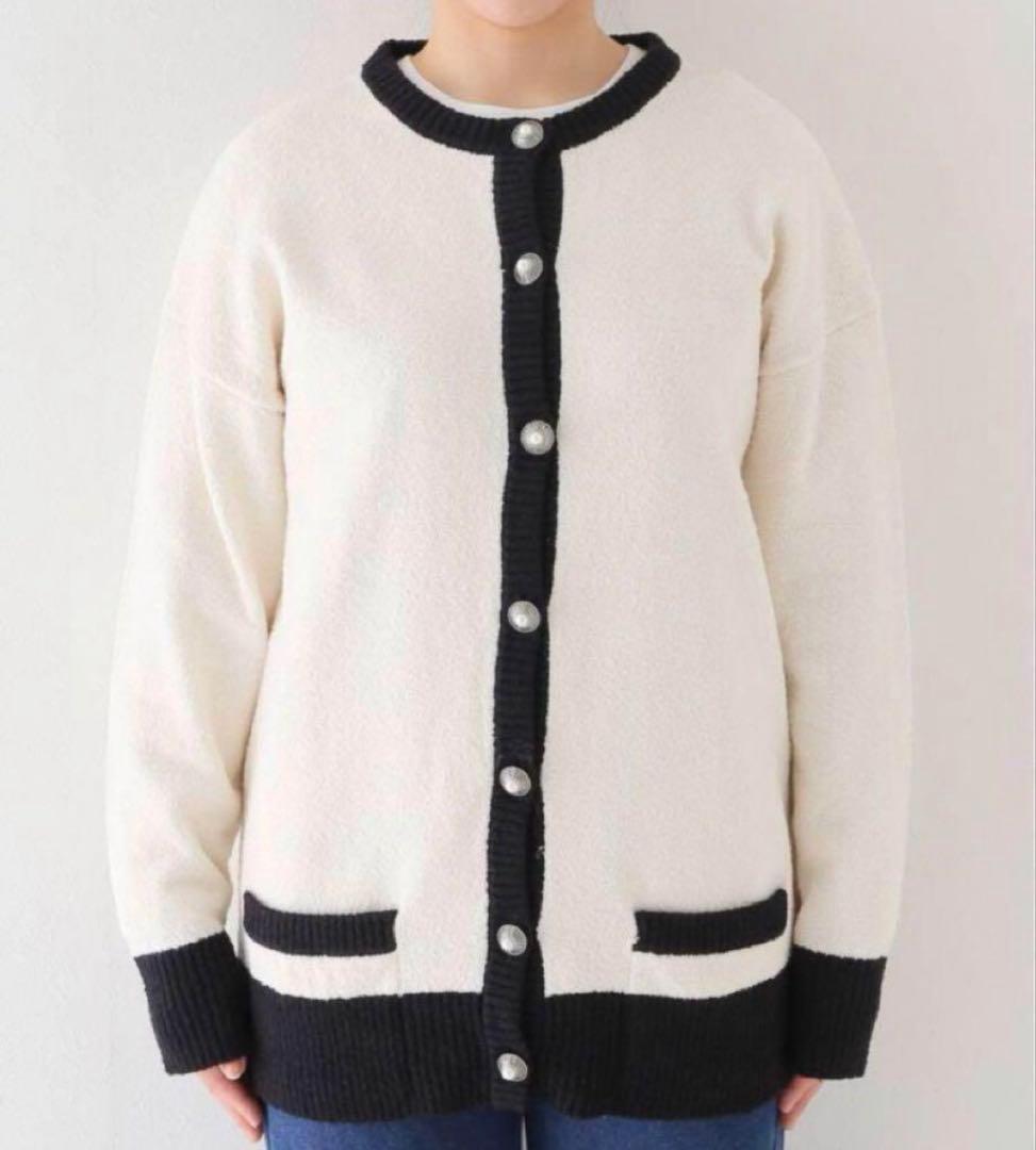 MADISONBLUE マディソンブルー　ブークレカーディガン