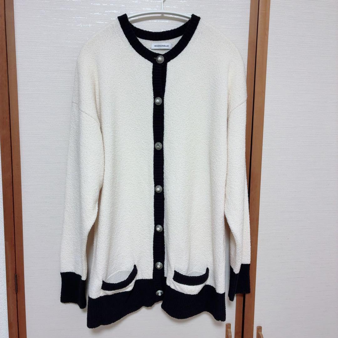 MADISONBLUE マディソンブルー　ブークレカーディガン
