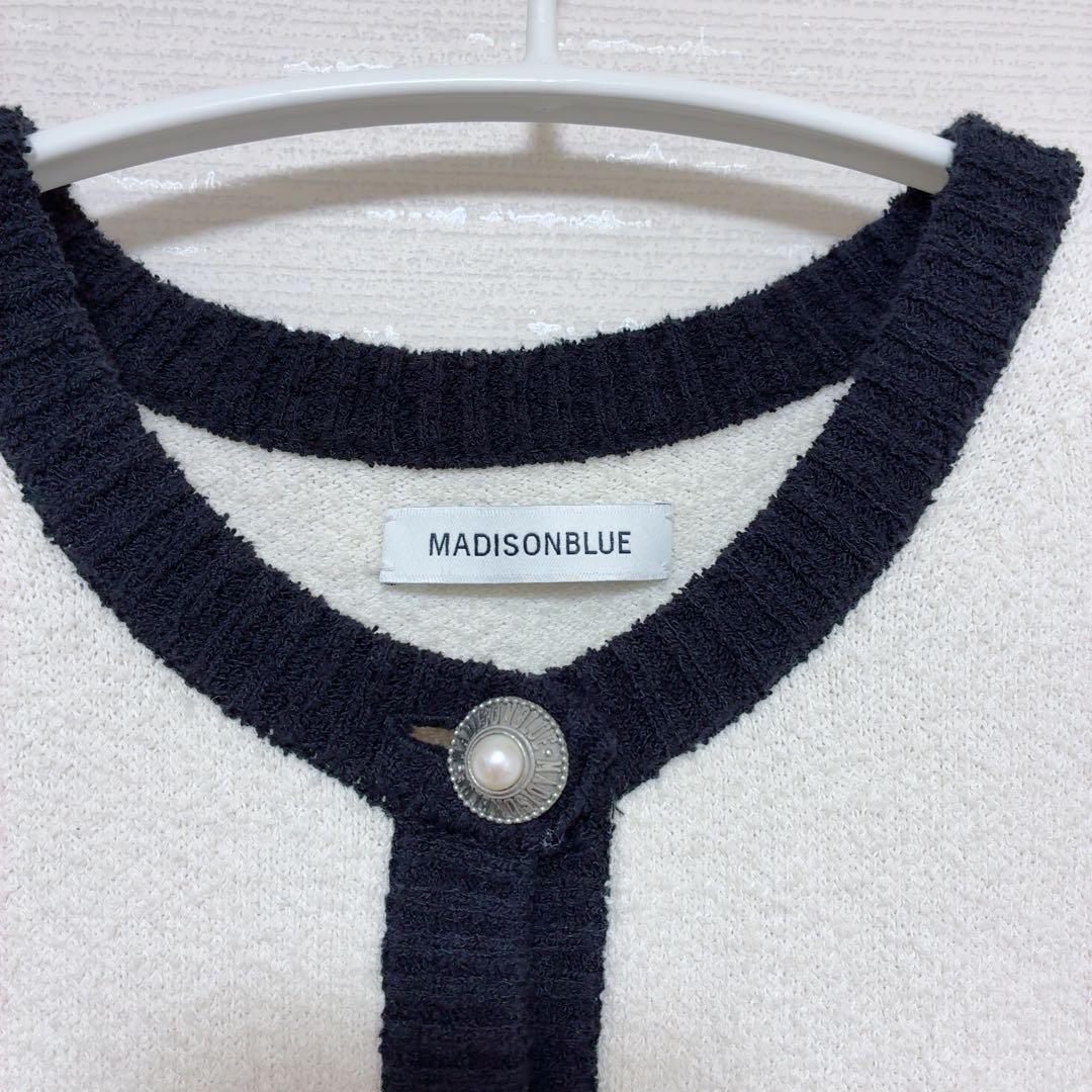 MADISONBLUE マディソンブルー　ブークレカーディガン