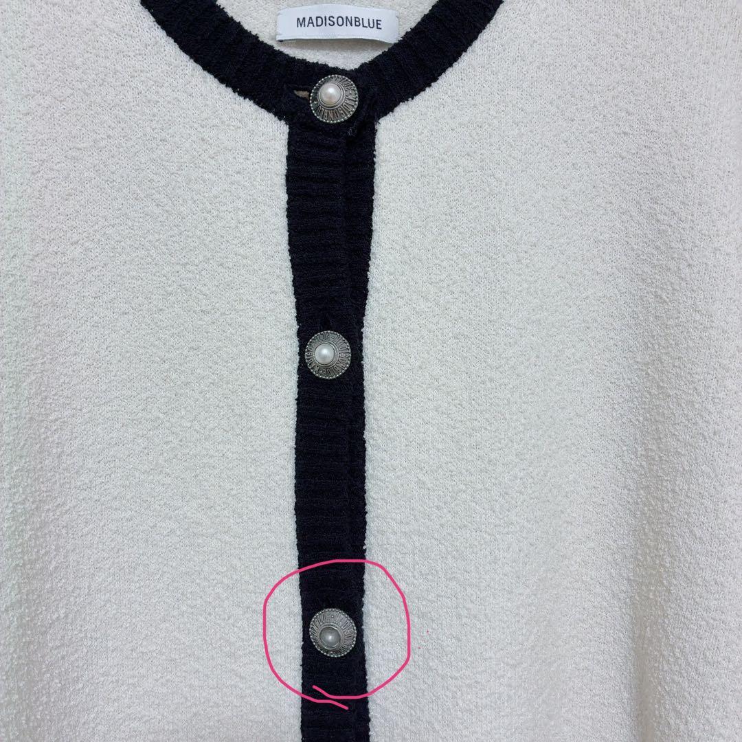 MADISONBLUE マディソンブルー　ブークレカーディガン
