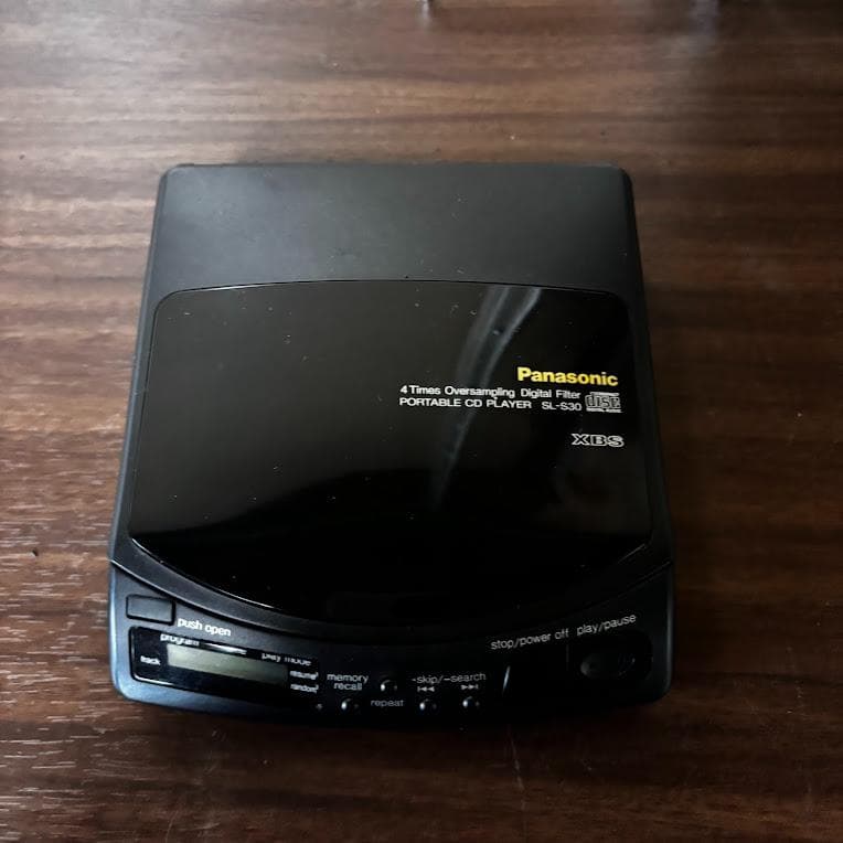 Panasonic ポータブルCDプレーヤー SL-S30 動作確認済み