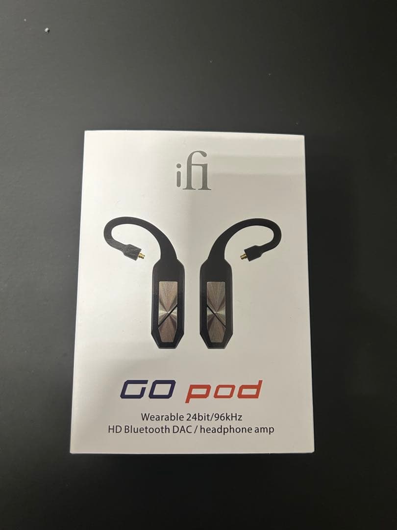 イヤホン iFi GO pod Bluetooth DAC fitear