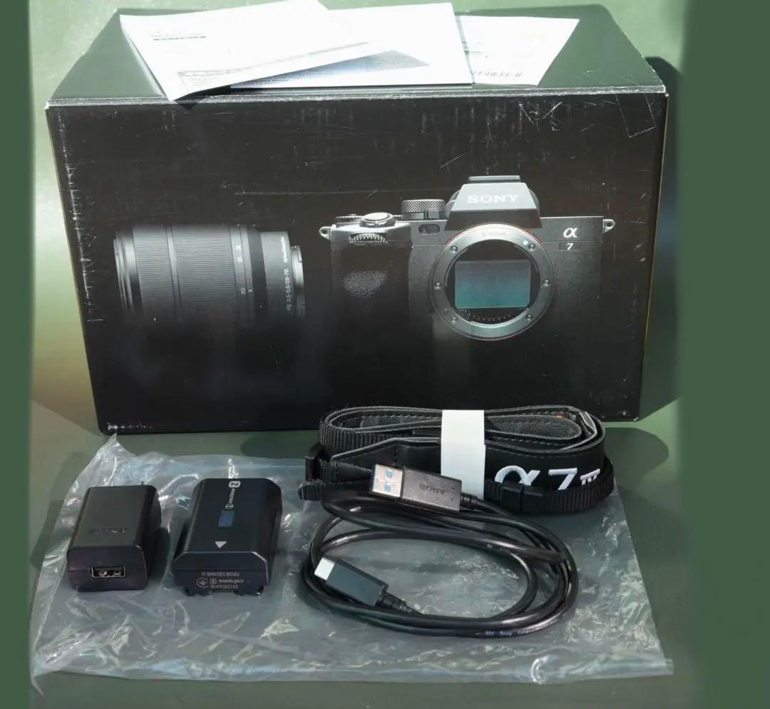 【美品】SONY α7IV ILCE-7M4レンズキット,ソニーミラーレス一眼