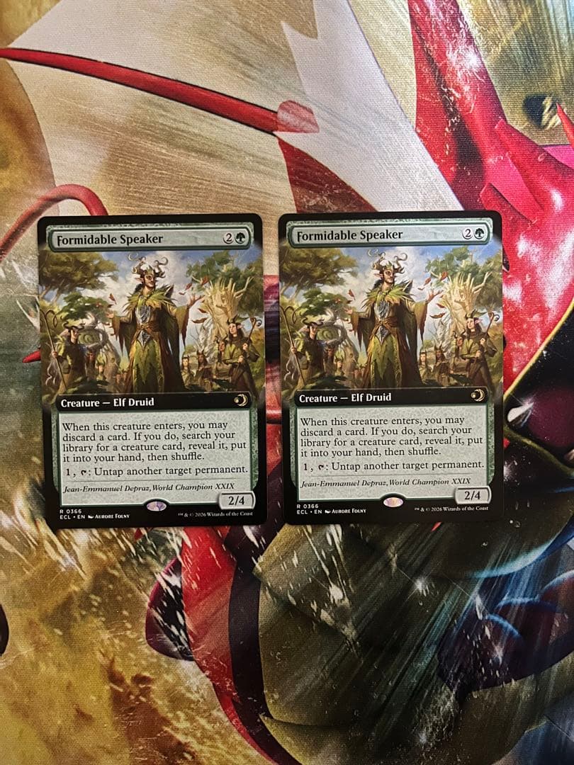 並外れた語り部 英語2枚 拡張アート