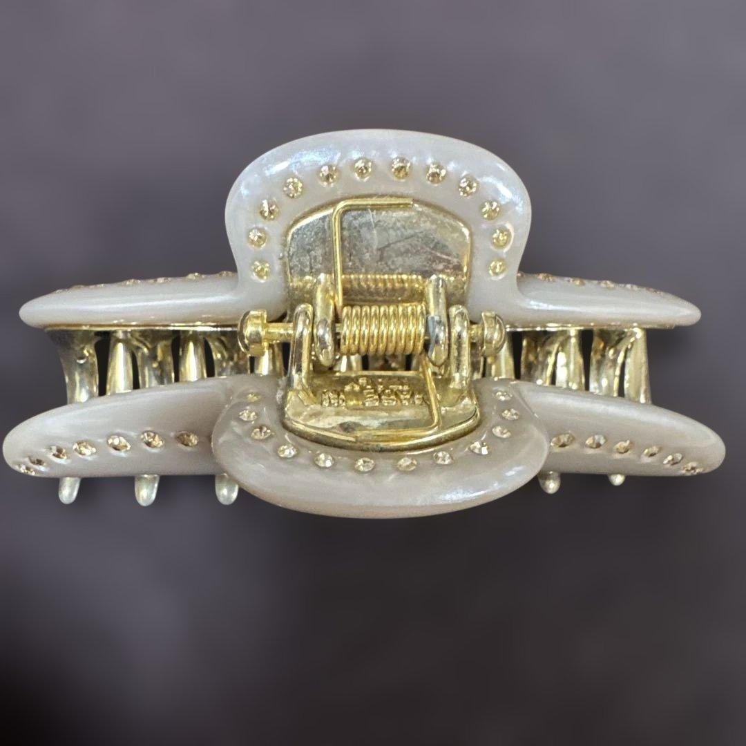 acca ティアラクイーン クリップ Lサイズ ゴールドベージュ