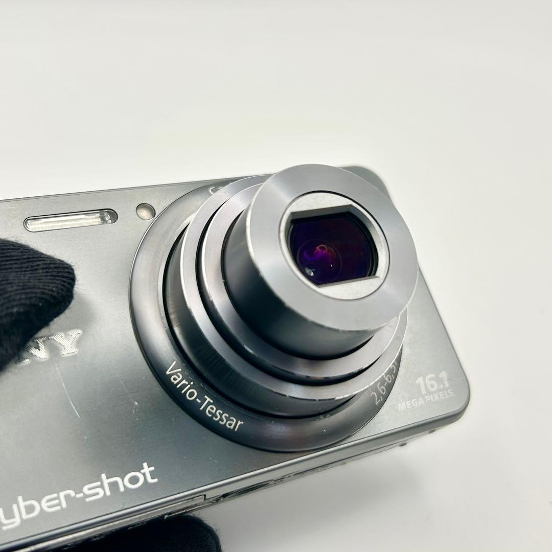 SONYソニーCyber-shot DSC-W570/Sシルバー★動作品