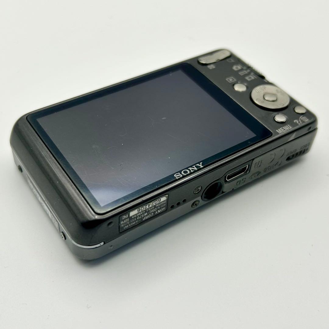 SONYソニーCyber-shot DSC-W570/Sシルバー★動作品