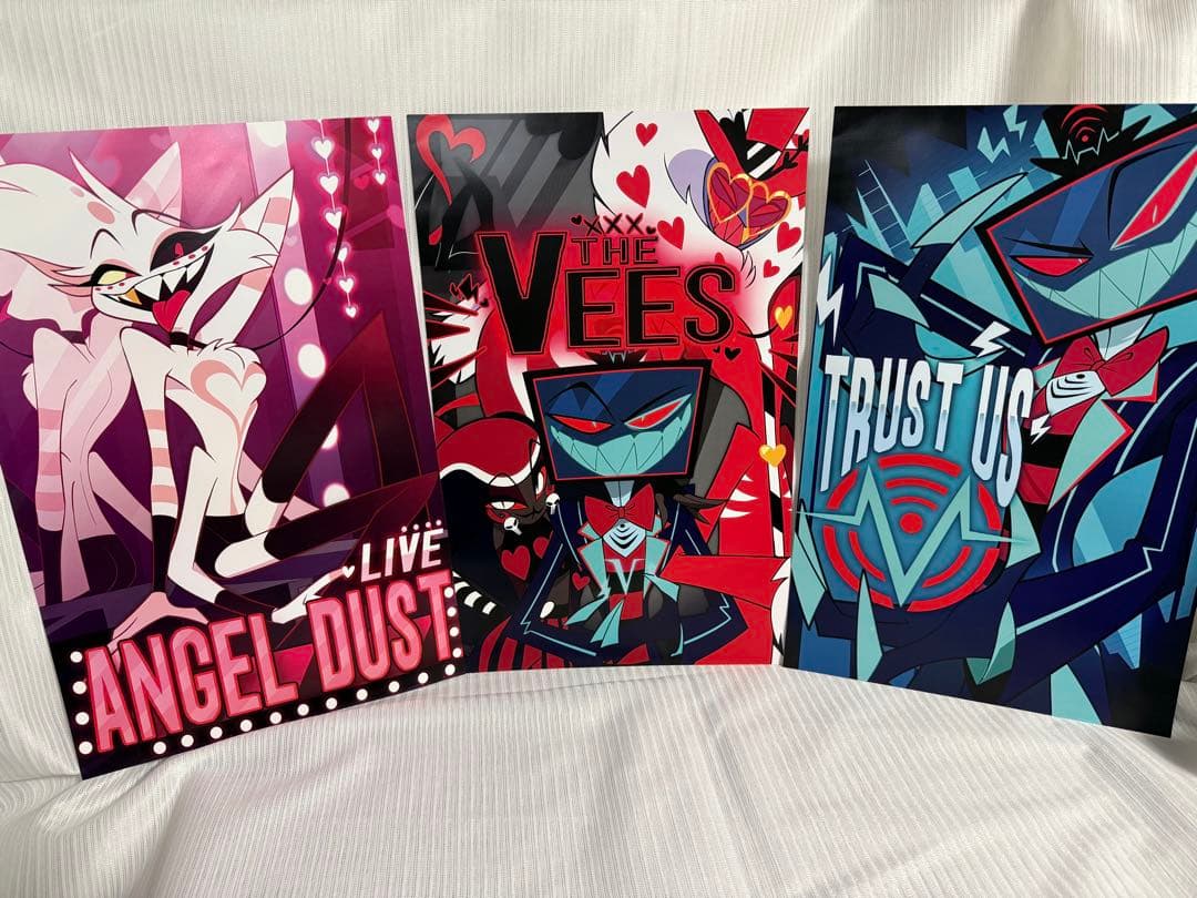 た*ん様 ハズビンホテルへようこそ 公式 ポスター 3枚セット