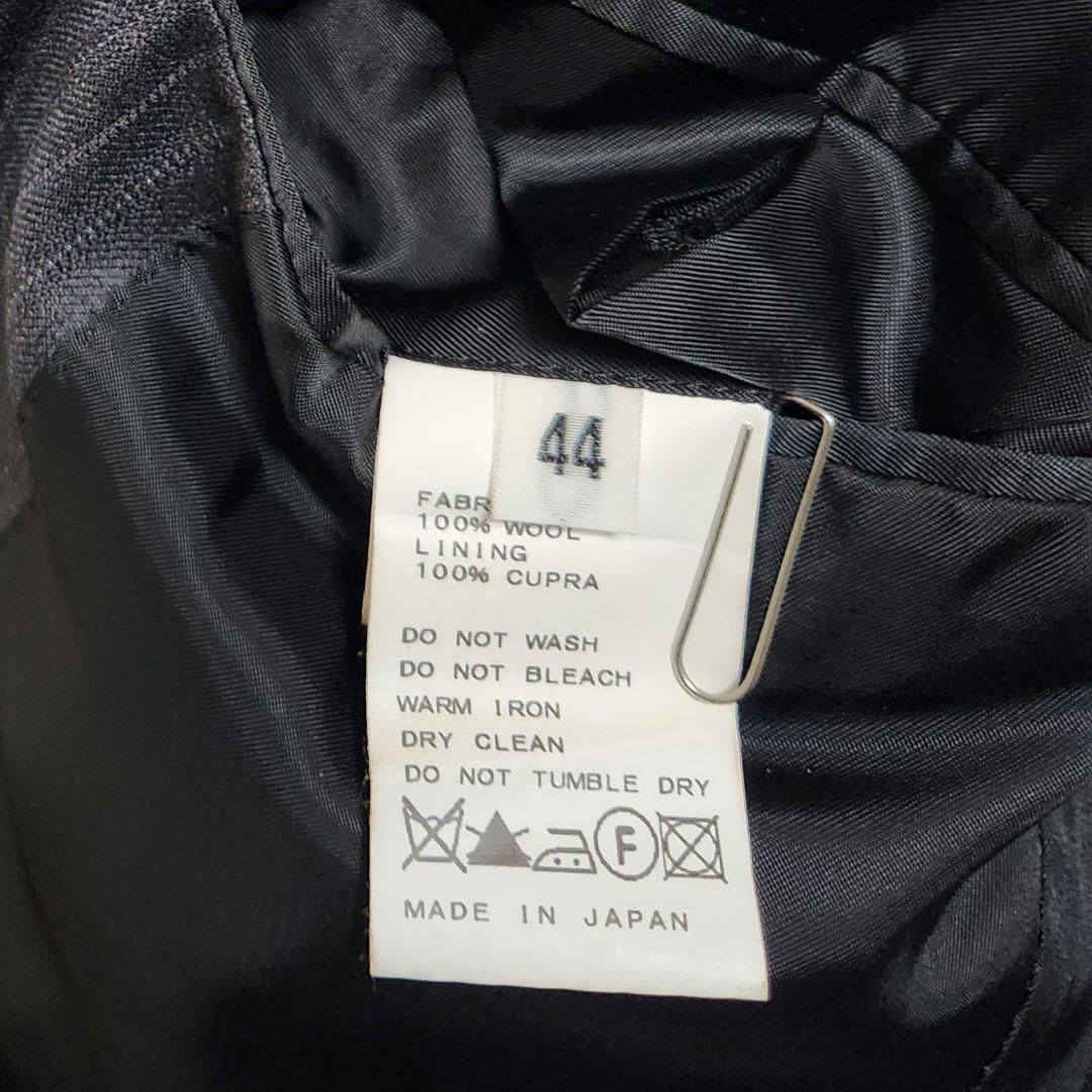 ゼニア　メンズ　スーツ　グレー　ストライプ　44