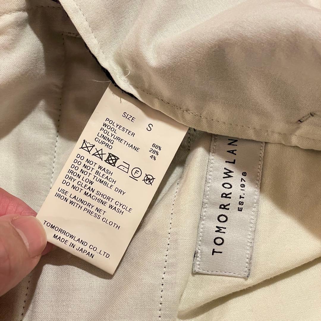 トゥモローランド　ワンタック　スラックス　S メンズ