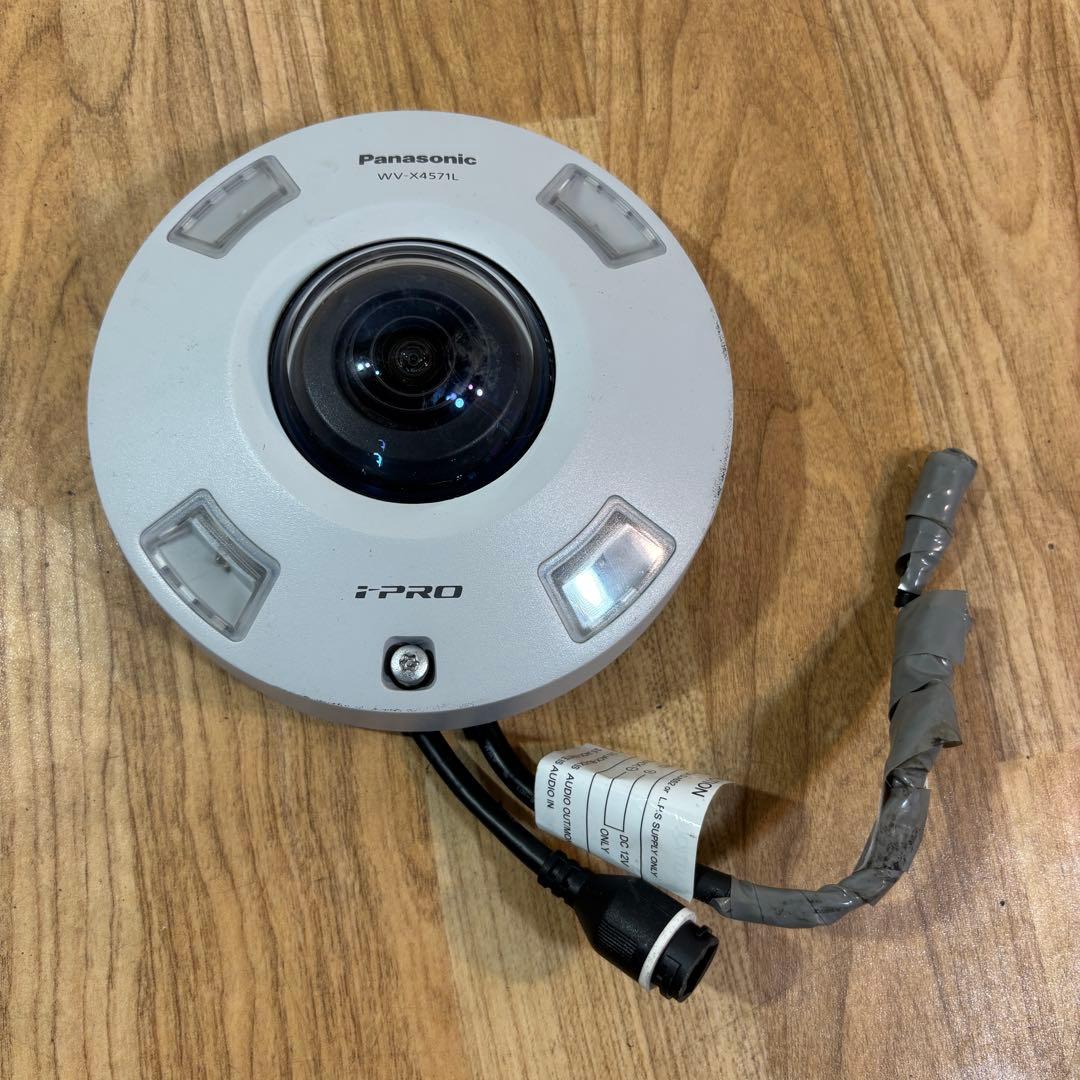 パナソニック 屋外９Ｍバンダル全方位ＮＷカメラ WV-X4571L