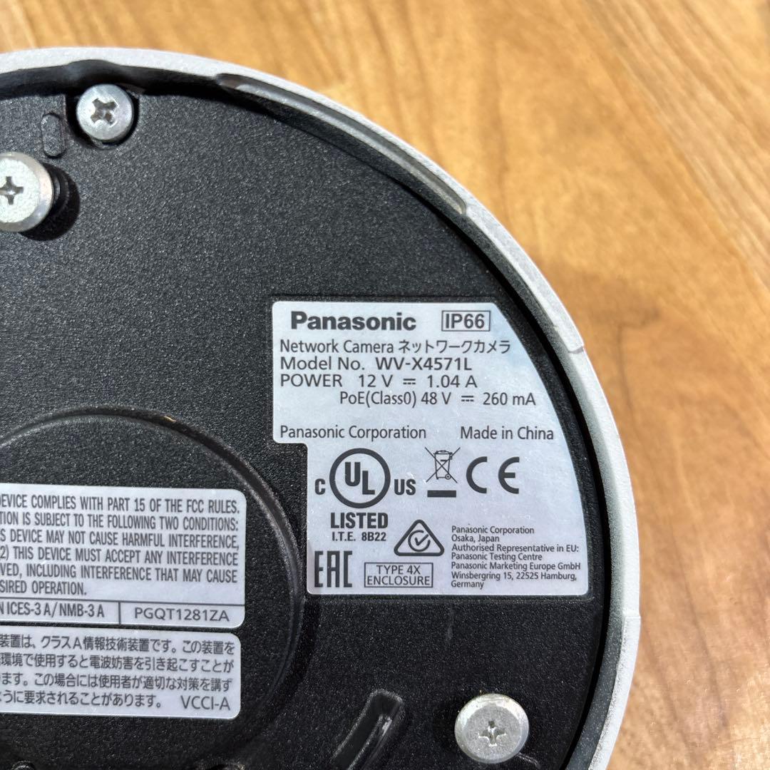 パナソニック 屋外９Ｍバンダル全方位ＮＷカメラ WV-X4571L